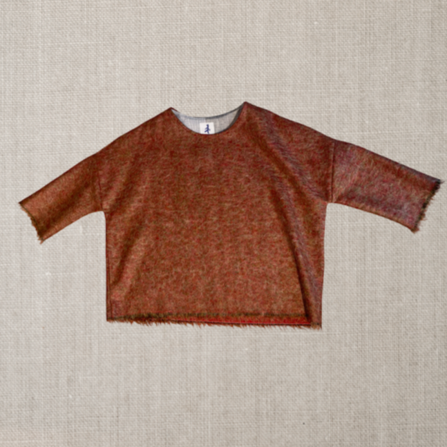Chemise Health boucle bordeaux