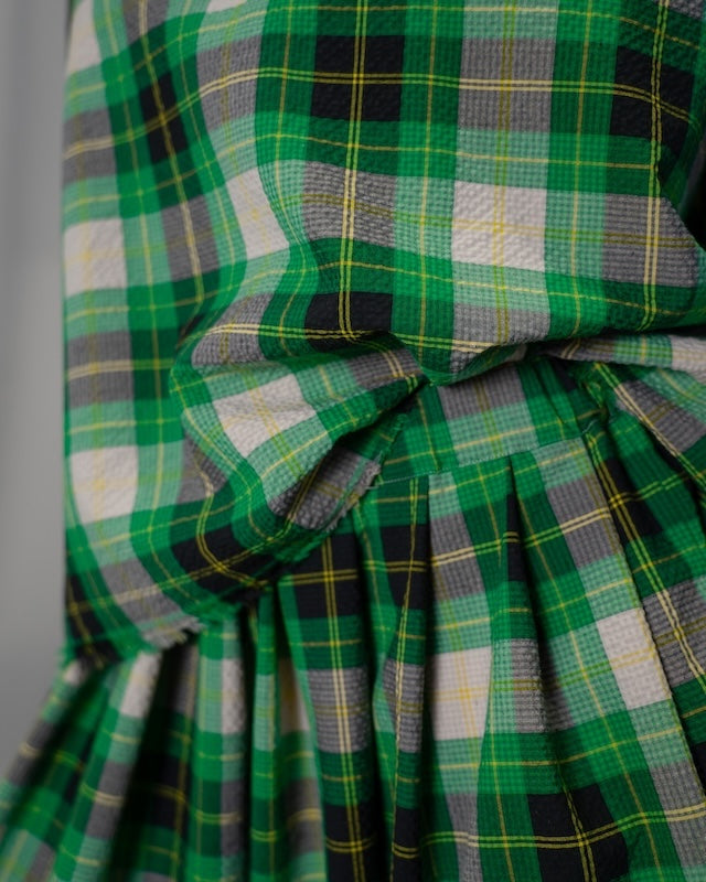 Skirt 45 seersucker tartan