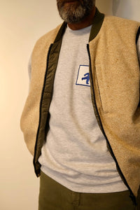 Goose waistcoat Muggia BEIGE