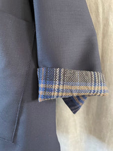 New Castello jkt reversible tartan