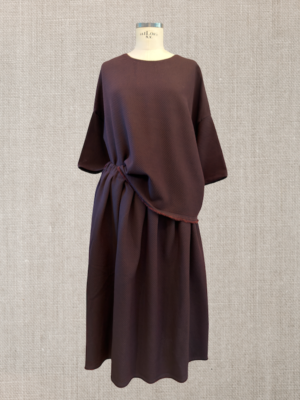 Skirt 45 + Shirt Health Burgundy