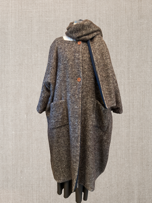 Wendemantel Marzer braun