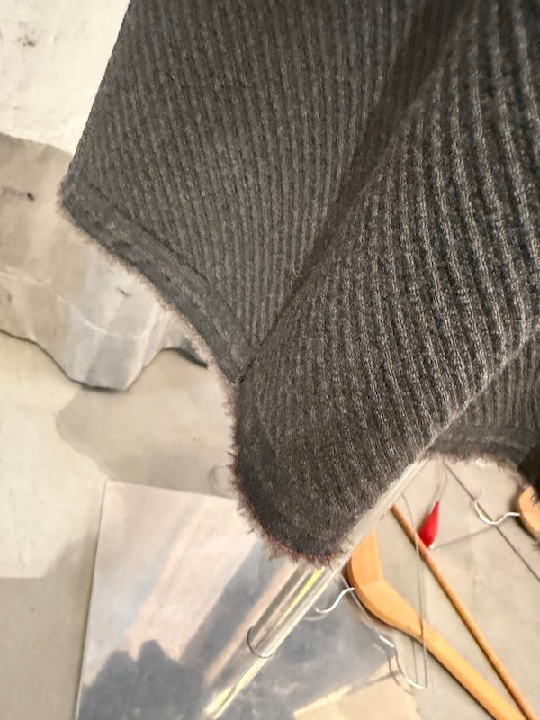 Skirt 45 + Shirt Health grey wool