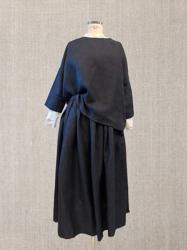 Skirt 45 + Shirt Health Jacquard navy