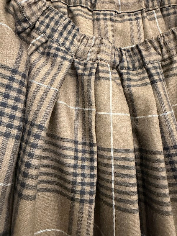Skirt 45 flanel  tartan 1