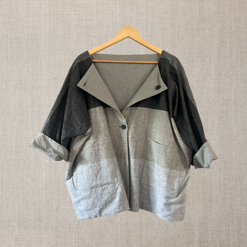 New Castello jkt reversible pattern