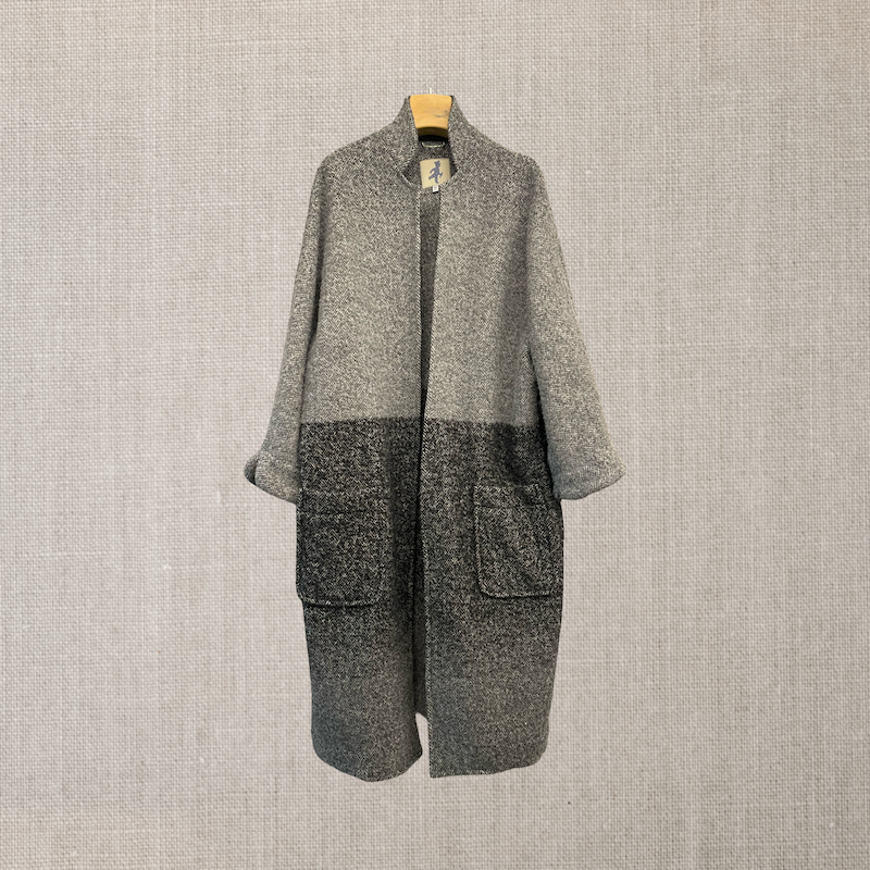 Coat Certosa  sfumato grey 2