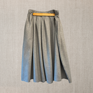 Skirt 45 grey wool