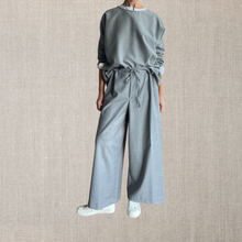 Load image into Gallery viewer, Pant yohji grey flannel
