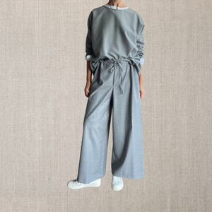 Pant yohji grey flannel
