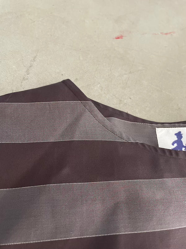 Shirt Health  stripes burgundy