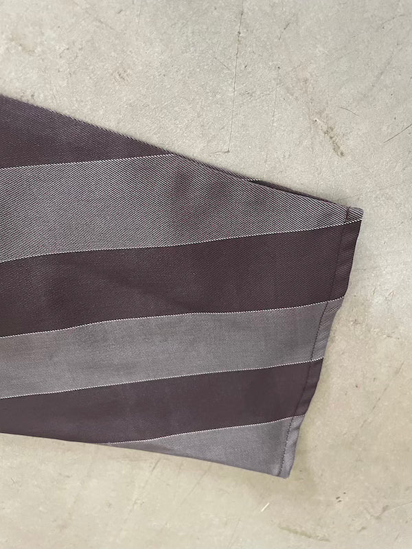 Shirt Health  stripes burgundy