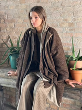 Load image into Gallery viewer, Coat Marzer reversibile brown
