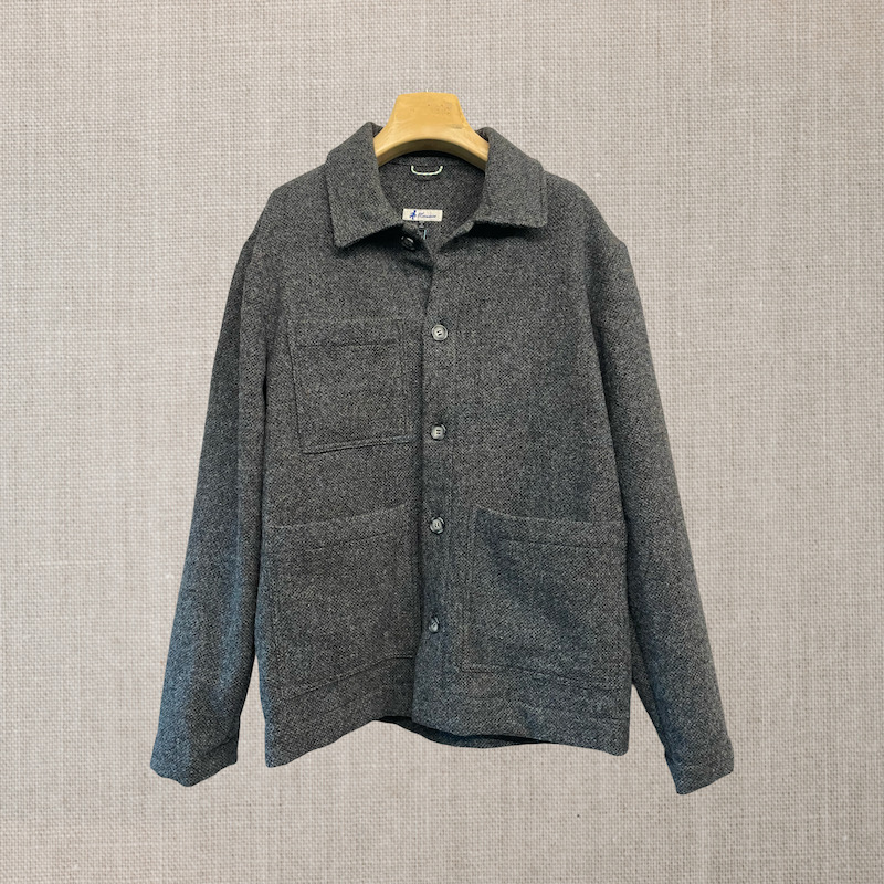 Work Jkt green wool