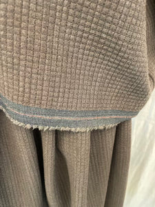 Skirt 45 piquet wool
