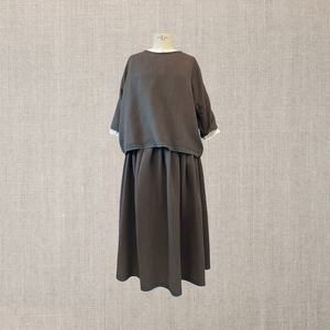 Skirt 45 piquet wool