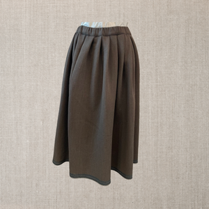 Skirt 45 piquet wool