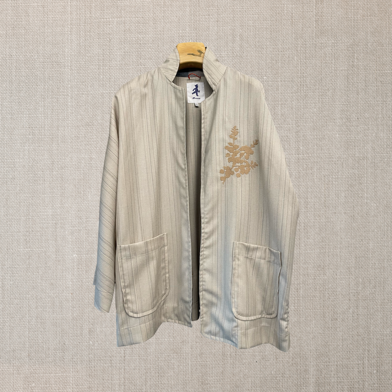 Okura jkt  stripes wool