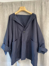 Load image into Gallery viewer, Castello jkt reversible navy
