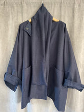 Load image into Gallery viewer, Castello jkt reversible navy
