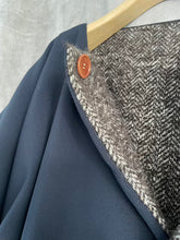 Load image into Gallery viewer, Coat Marzer reversibile navy
