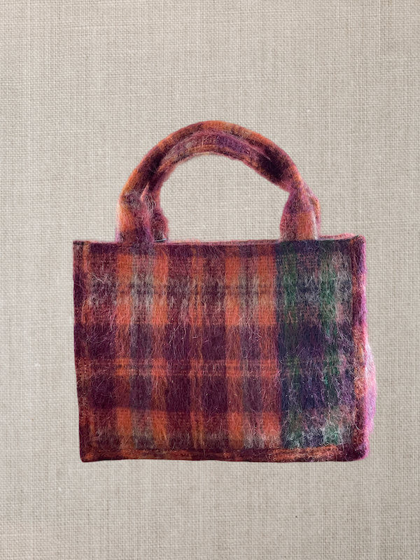 Tote Bag - wool mohair