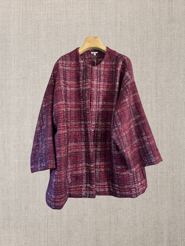 Zaeti  jkt mohair tartan