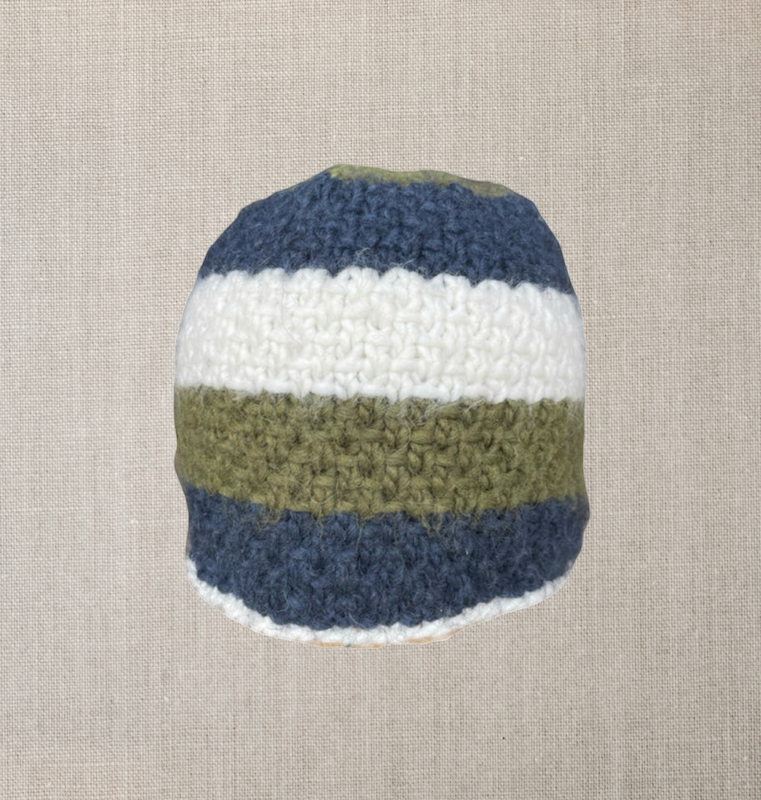 Hat handcrafted dolada green