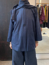 Load image into Gallery viewer, Castello jkt reversible navy
