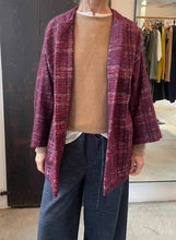 Load image into Gallery viewer, Zaeti  jkt mohair tartan
