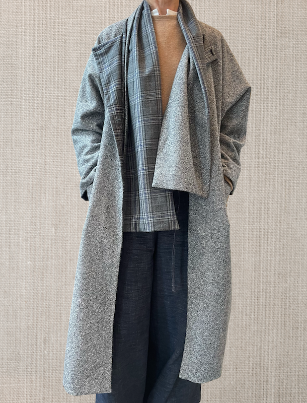 Coat Marzer reversibile grey