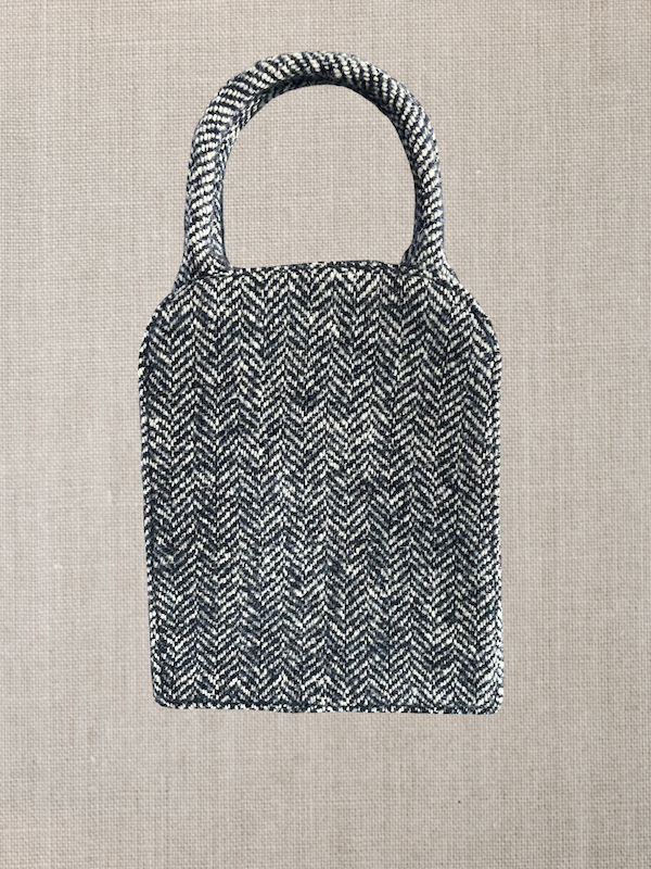 Tote Bag Gioia tweed mohair