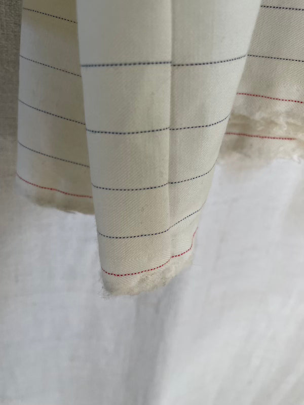 Allegra Dress white stripes