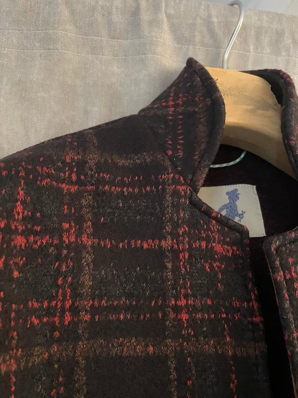 Okura jkt  felted tartan