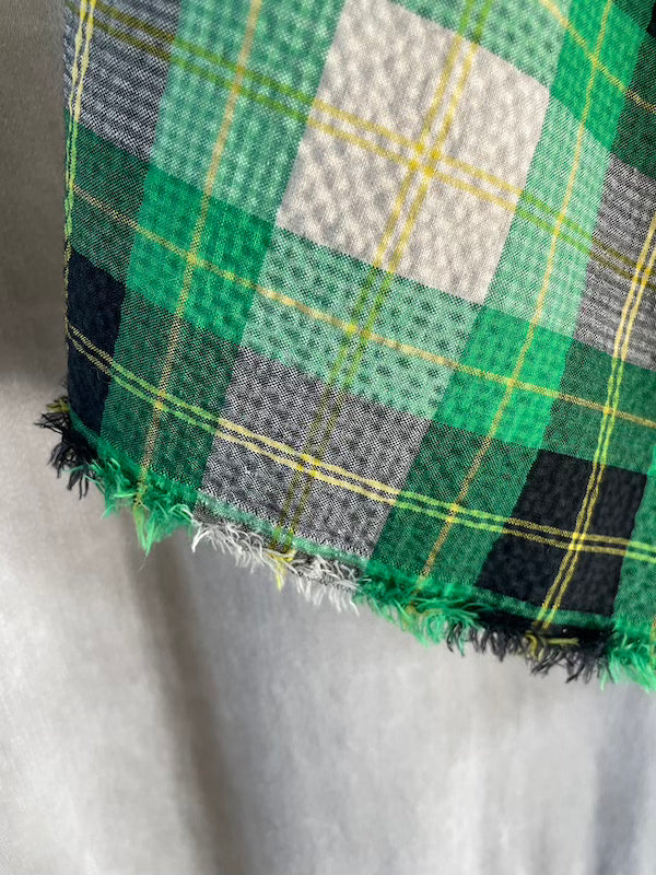 Skirt 45 seersucker tartan