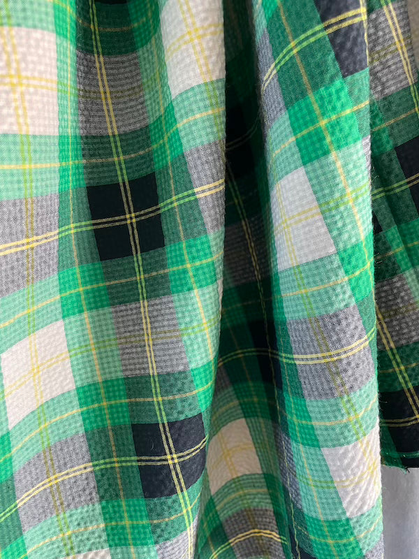 Skirt 45 seersucker tartan