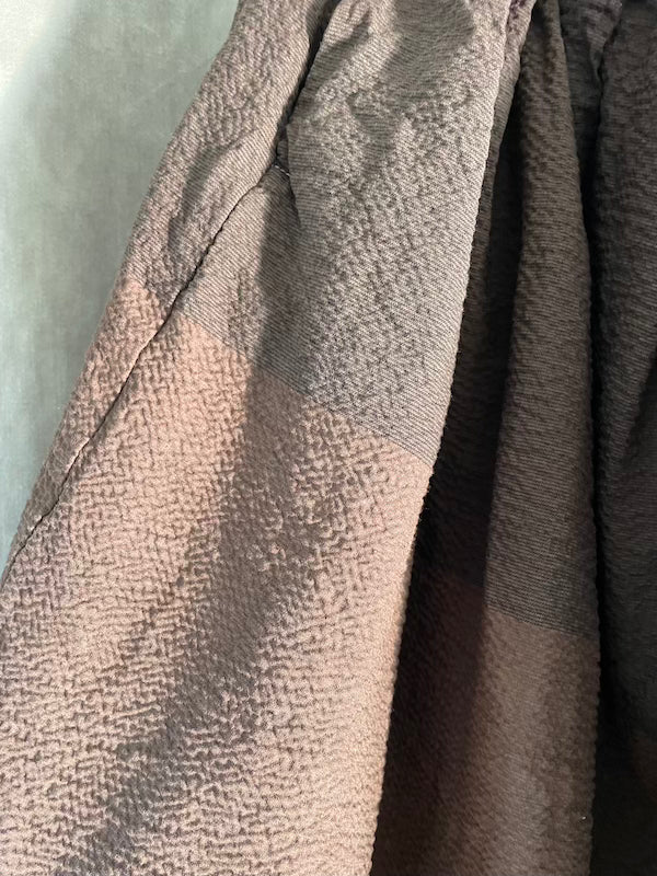 Skirt 45 tartan natural dye B