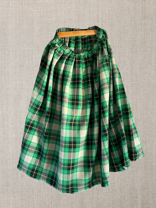 Skirt 45 seersucker tartan