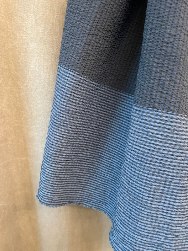Skirt 45 tartan natural dye seersucker C