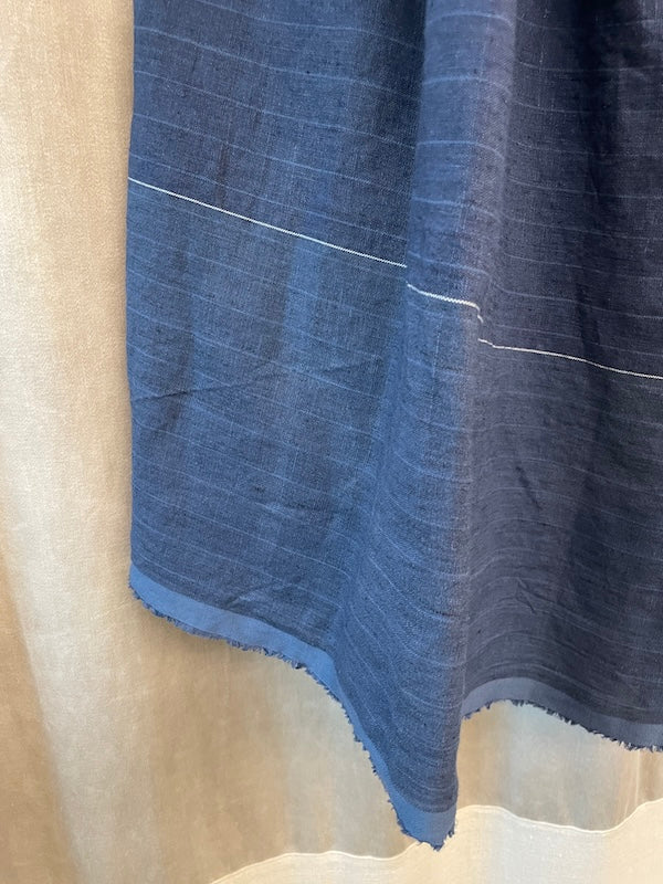 Skirt 45 tartan natural dye navy