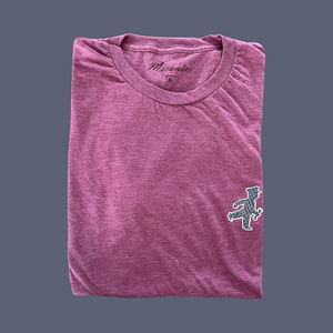 Mecanico  Tshirt  logo Burgundy