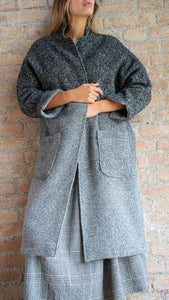 Coat Certosa Shaded grey
