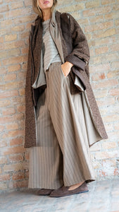 Coat Marzer reversibile brown
