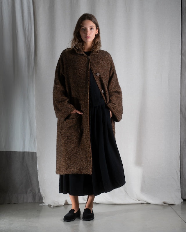 Nora Coat Brown