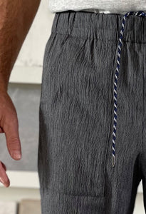 New Work pant seersucker C