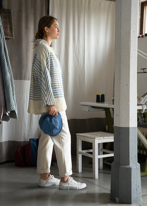 Okura jkt  Navy sail