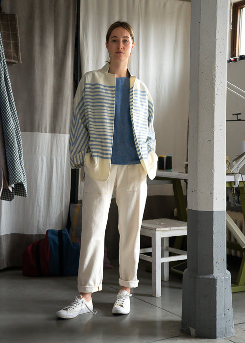Okura jkt  Navy sail